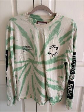 CHNGE Tie-Dye Long Sleeve Tee - Green |